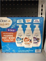 Dove  kids care body wash 3-13.5 fl oz
