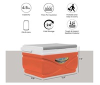 Picnic Cooler – 4.5 Liter Hard Cooler – Coolbox