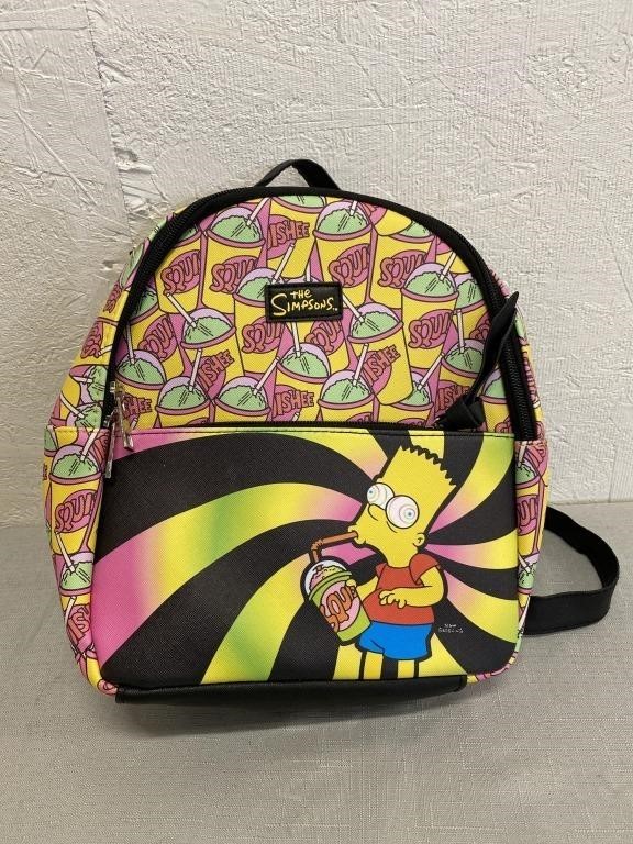 The Simpsons Back Pack 9"x10"x3"