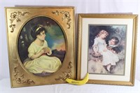 Vtg. "The Age of Innocence" & "Sweethearts" Prints