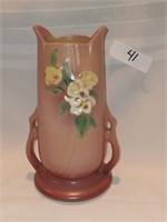 Roseville Pink Mock Orange Vase Pottery