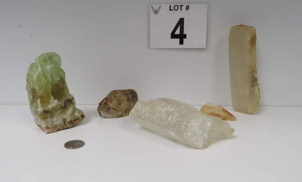 Quartz Crystal, Calcite & More