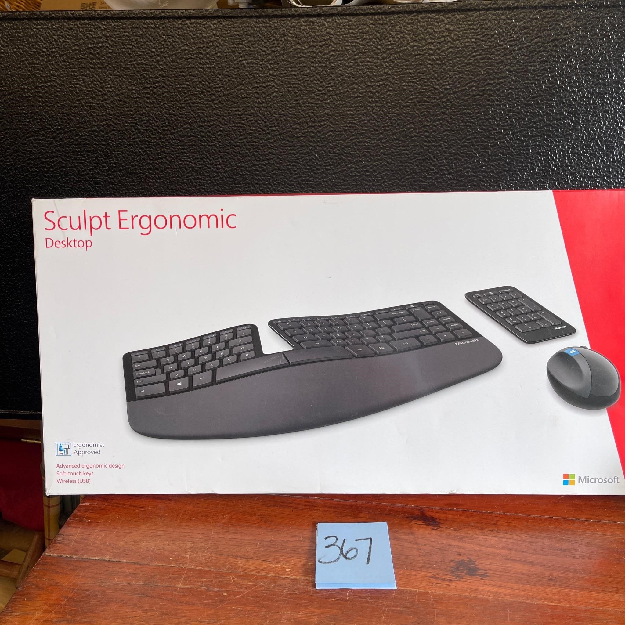 Microsoft sculpt ergonomic keyboard mouse