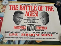 Posters: Forman Vs Holyfield, Ali and Coca Cola