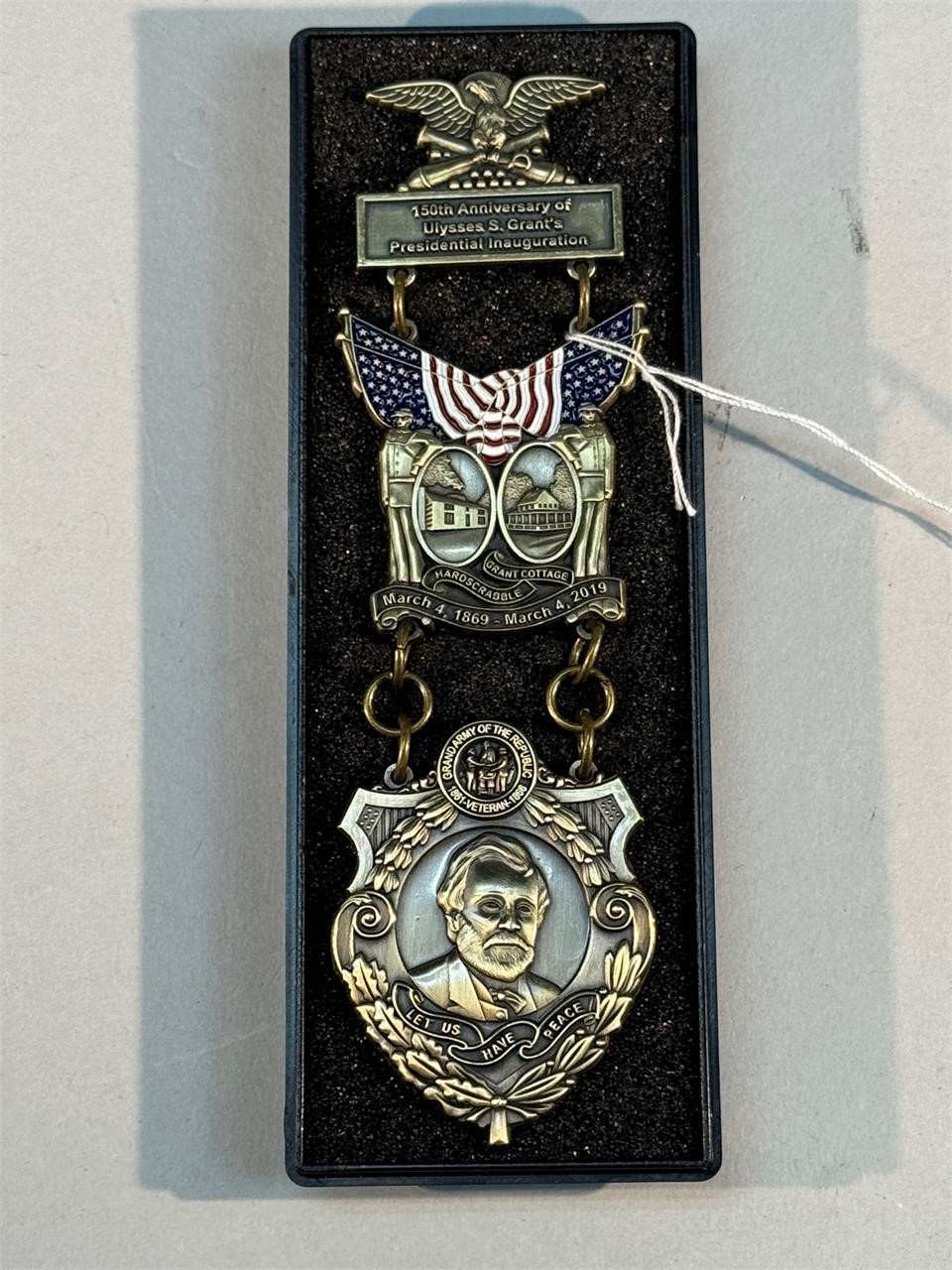 US GRANT Presidential Inauguration GAR Medal