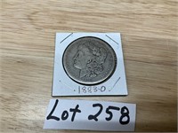 1-1883-O Morgan Dollar