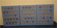 Partial Jefferson Nickel Book w/ 49 Coins