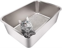 Yangbaga Cat Litter Box, 23.8*15.8*7.8in