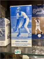Cecil Cooper 2007 Brewers collectible bobble head