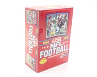 Sealed 1990 NFL FLEER Football Trading Card Box