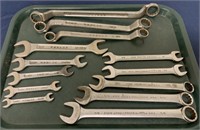 (13) 8 Dunlap,5 Proto Wrenches