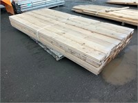 (48)Pcs 8' Cedar Lumber