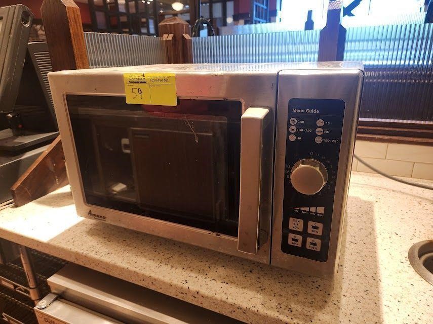 AMANA COMMERCIAL MICROWAVE RCS10DSE