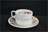 Royal Kendall Fortune Teller Tea Cup & Saucer