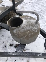 Vintage Stainless Steel Milk Bucket