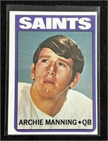1972 Topps Football Archie Manning Rookie