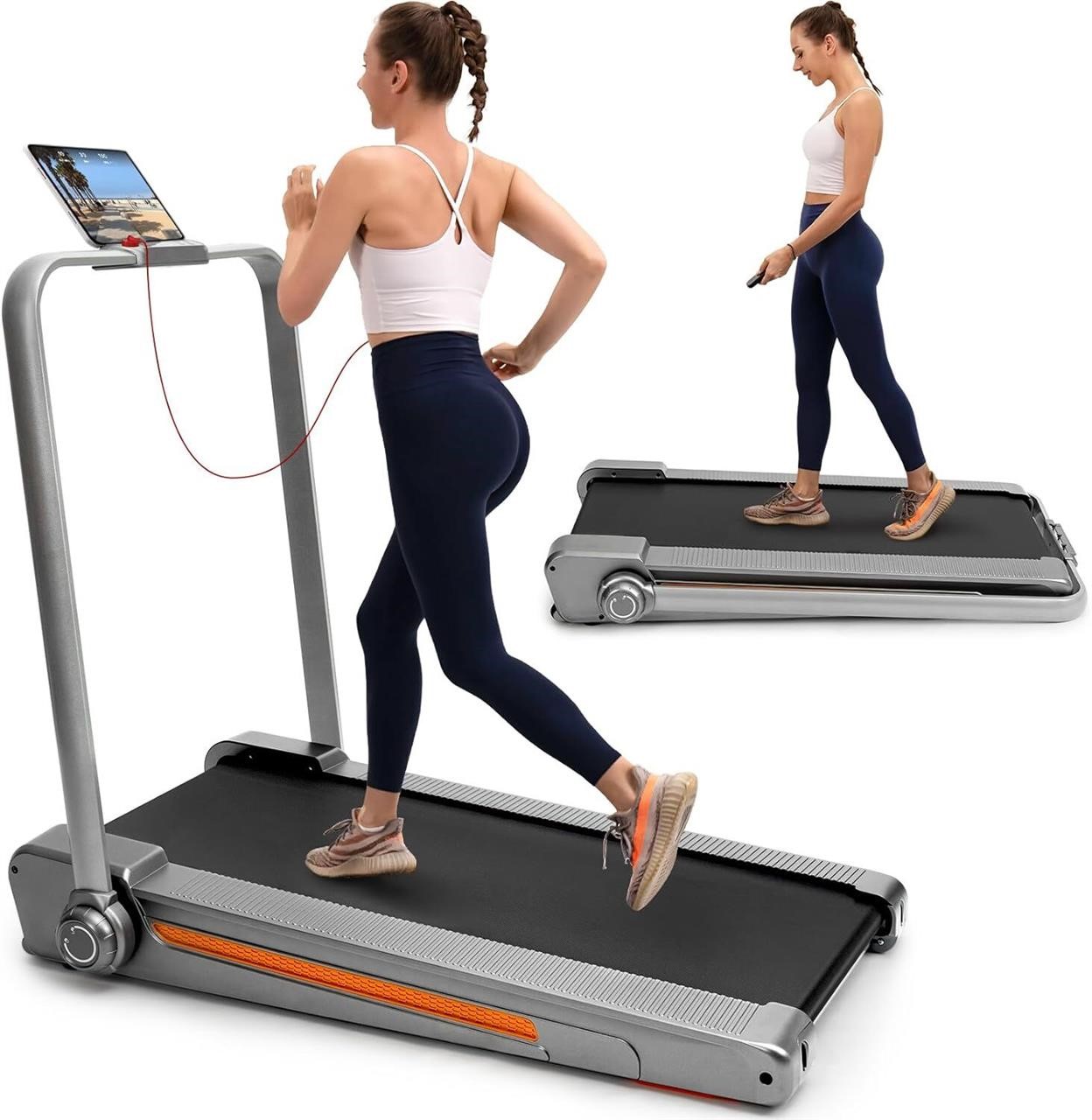 Under Desk Treadmill 2.5HP  2 in 1 Folding