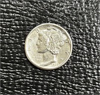 1935-S US Mercury Dime BU