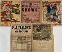 GROUPING OF CIRCUS COURIERS