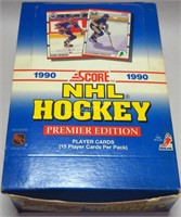 1990 Score Premier Edition Nhl Hockey Cards Box