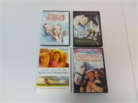 4 Horse Movies DVDs