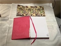 Journal book and address notebook