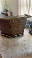 Retro Rolling bar with folding side wings.