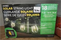 Sunforce Solar Lights, 18 LED Bulbs, 36ft