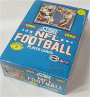 Sealed 1990 Score NFL Football Player Cards