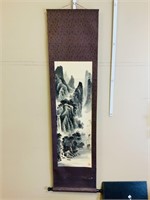 Oriental Chinese scroll painting