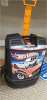 Plastic wheeled hot wheels holder empty