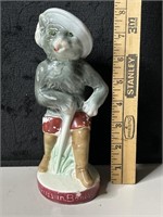 Antique Porcelain Puss in Boots Shaker