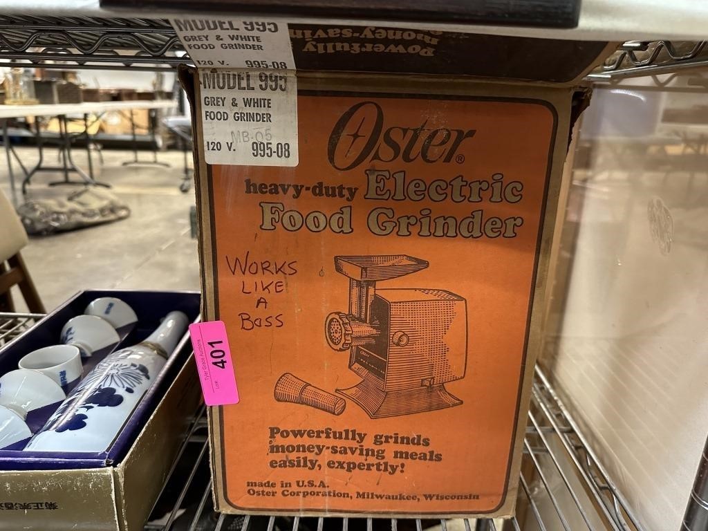 OSTER ELECTRIC FOOD GRINDER