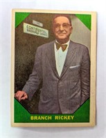 1960 Fleer Branch Rickey Card #55
