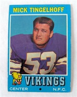 1971 Topps Mick Tingelhoff Card #204