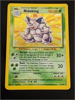1999 Pokemon Base Holo Nidoking 11/102