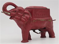 Antique Cast Iron Elephant Cigarette Roller