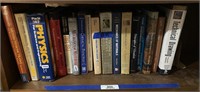 Shelf of Assorted Science & Engineering Books