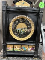 Beautiful Old Hand painted Clock