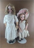 Vtg Handwerk Doll w/ Tete Jumeau Doll