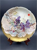 ANTIQUE HAND PAINTED LIMOGES CHARGER