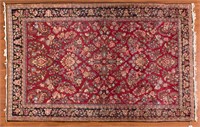 Semi-antique Sarouk rug, approx. 4.1 x 6.4