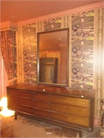 vintage mcm dresser