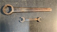 VINTAGE CADILLAC WRENCH AND FORD WRENCH