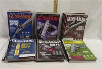 Variety Of Magazines- Guns & Ammo