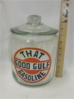 Modern/Reproduction/New Gulf Oil Store Jar