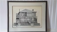 FRAMED PRINT OF DR FOOTE'S BROCK ST PRACTICE