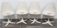 Set of 4 mid century tulip chairs by Maurice Burke