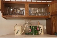 Salad Set, Stemmed Glassware, & Watering Cans