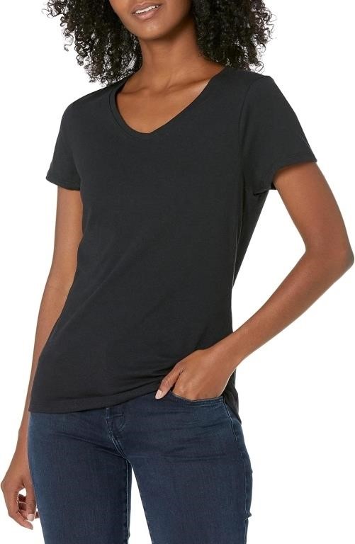 (U) AE womens X-temp Short Sleeve V-neck Tee, 2 pa